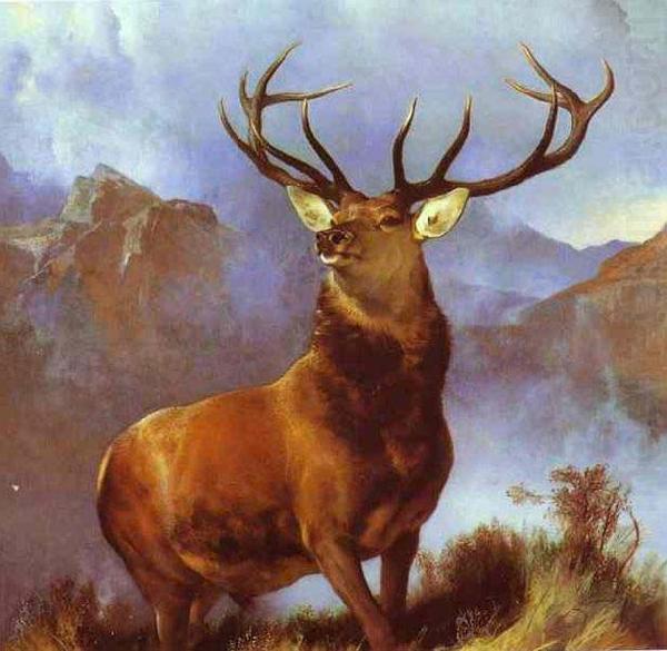 Monarch of the Glen by Sir Edwin Landseer, Sir edwin henry landseer,R.A.